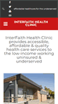 Mobile Screenshot of interfaithhealthclinic.org